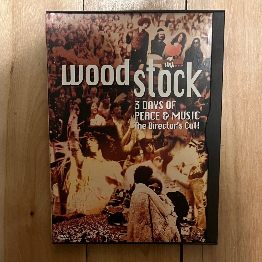 Woodstock DVD - Vintage Footage of famous 1969 music festival